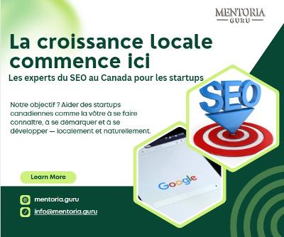 Top Local SEO Agency in Canada for Startups - Mentoria Guru