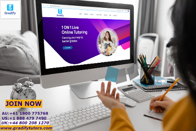 One-on-One Online Tutoring |+44 8002081270| Gradify Tutors