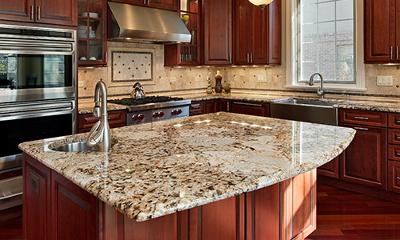 Quartz and Granite Custom Kitchen Countertops