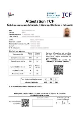 Buy Registered TEF, TCF Certificates Without Exams | WhatsApp Contact +31 6 87546855