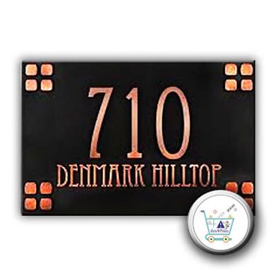 Custom Copper Name Plates – Designed Just for You!