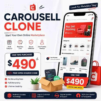 Zipprr Buy & Sell Marketplace App — Ready-Made Carousell Clone