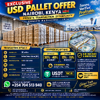 30-PALLET USD INVENTORY — JKIA / BONDED-WAREHOUSE AREA