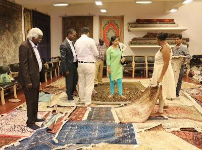 Carpets for sale from Saraswati Global in Jaipur