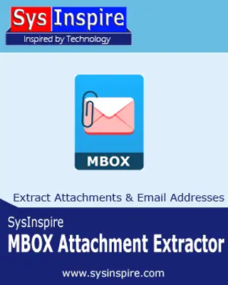 SysInspire MBOX Attachments Extractor Software
