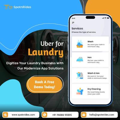Create a Scalable Laundry App Clone with SpotnRides