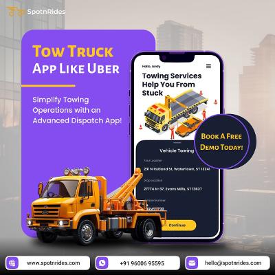 Boost Your Towing Business with SpotnRides AI Roadside Assistance App