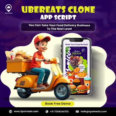 Launch your AI powered UberEats Clone from SpotnEats Experts