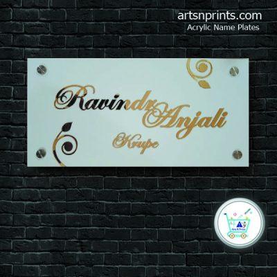 Raichur's Best Acrylic Nameplates – Stylish, Durable, and Affordable,at karnataka.artsNPrints.com | near by Raichur.