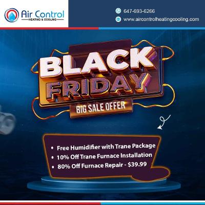 Black Friday Sale: Free Humidifier + Discounts on Furnace