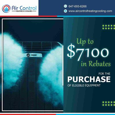 Up to $7100 in Rebates for the Purchase of Eligible Equipment