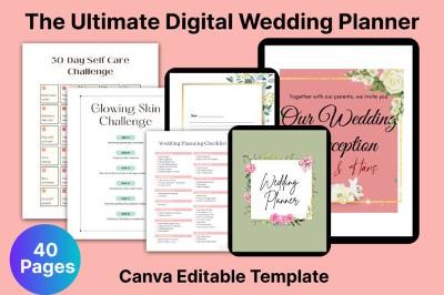 Ultimate Digital Wedding Planner Canva