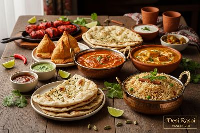 Authentic Indian Restaurant in Downtown Vancouver - Desi Lounge Dining Experience