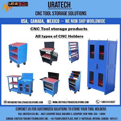 CNC Mill Scoot Tool Cart for Sale - Ultimate Workshop Storage Solution by Uratech