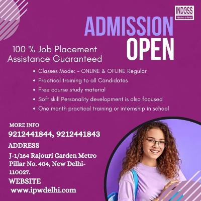 NTT Course in Delhi |Diploma Courses in Teacher Training in Delhi