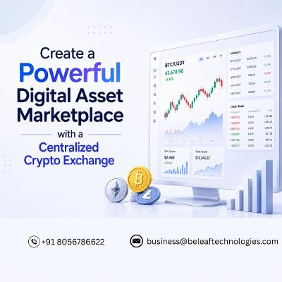 Create a Powerful Digital Asset Marketplace with a Centralized Crypto Exchange