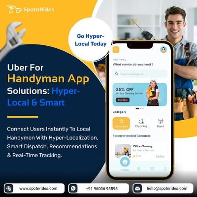Services | On-Demand Handyman Service App Solution