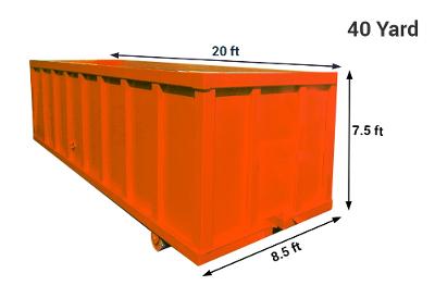40 Yard Dumpster Rentals | Large Bins for Construction Waste in Vancouver