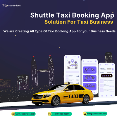 Taxi App Development in the USA - SpotnRides Solutions