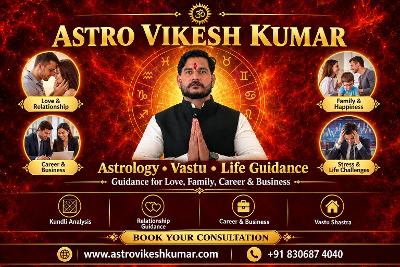 Astrologer in Delhi | Astro Vikesh Kumar