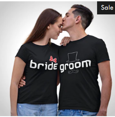 Buy best T couple t shirts