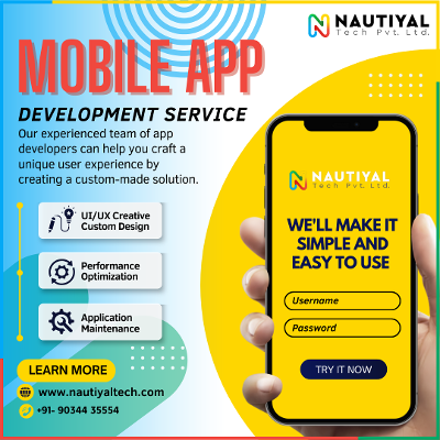 Leading Mobile App Development Company in Delhi NCR – Nautiyal Tech