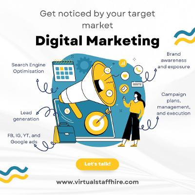 Virtual Staff Hire - Your Ultimate Digital Marketing Partner!