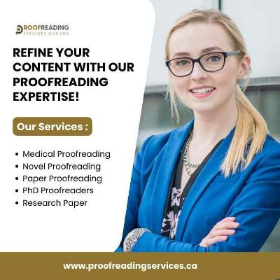 Top Proofreading services in Canada
