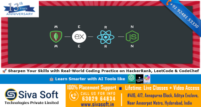 Full Stack UI MERN + AI Training Course | Classroom and Online | Ameerpet Hyderabad  India