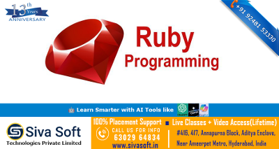 Online Ruby with AI Training Course | Ameerpet Hyderabad India