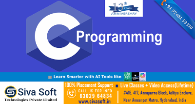 C Programming Language Training Course | Classroom and Online | Ameerpet  Hyderabad India
