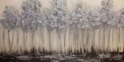 Buy original handmade forest paintings created by self-taught artist, Osnat Tzadok