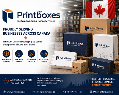 Custom Printed Boxes & Packaging Solutions in Canada | Print My Boxes