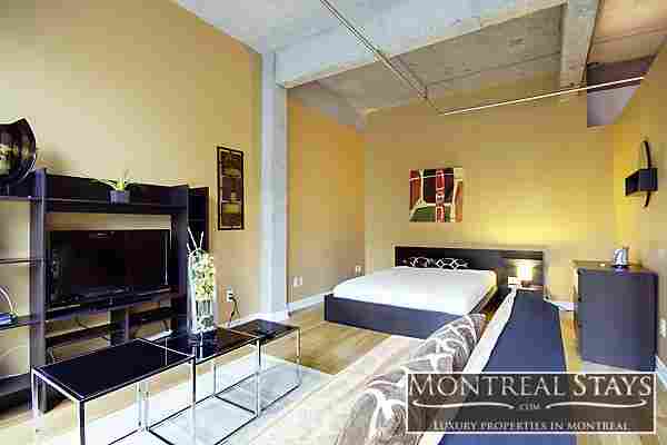 A luxury apartment downtown Montreal