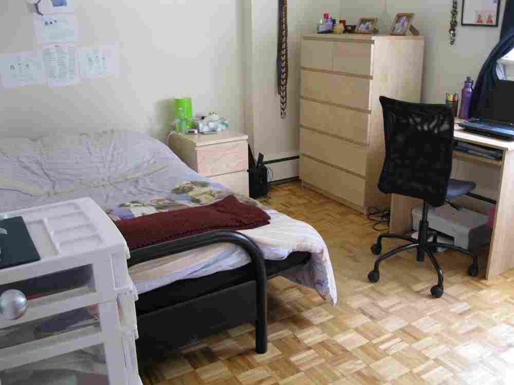 Room for rent, available JUNE 1ST, w/ night table and dresser or not