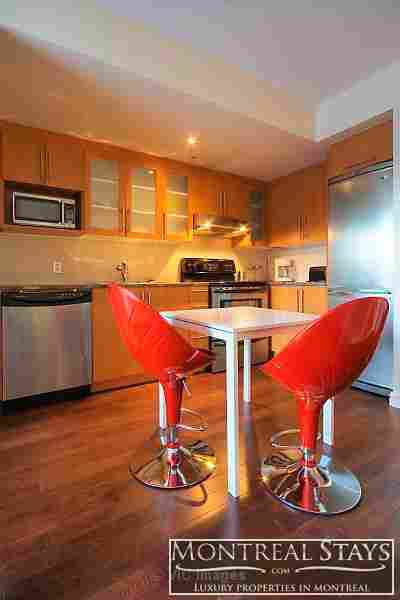 Beautiful architectural high class building, condo furnished
