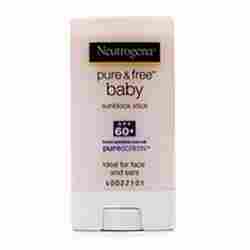 Neutrogena Pure & Free Baby Sunblock SPF 60+, Stick .47 oz (13 g)