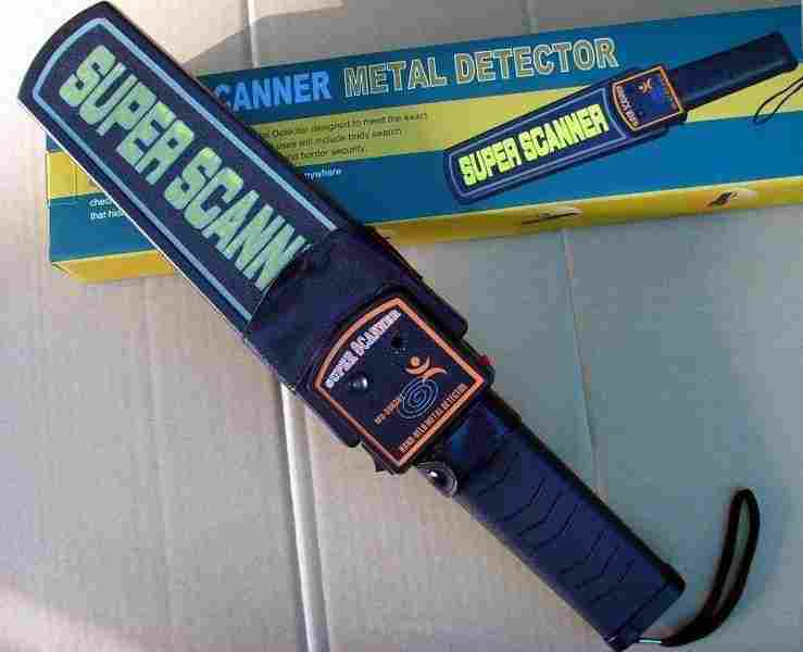 Handheld Metal Detector + Belt Holder - Security Guard -IN STOCK