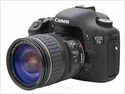 CANON 7D 18 Megapixel APS-C CMOS sensor
