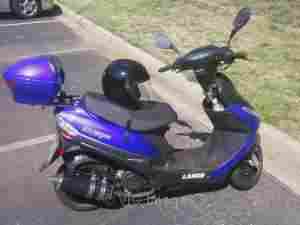 ===>'STOLEN' SCOOTER 50cc Lance(blue)