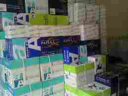 We have A4 paper 80 gsm and 70 gsm also we have A3 paper A4 paper in roll