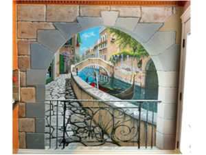 Trompe L?oeil Mural Paintings