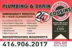 Toronto Plumber 65$