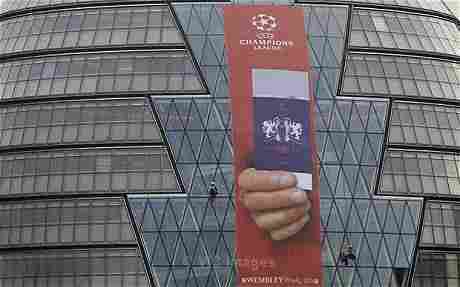 BARCELONA - MANCHESTER : TICKET SALES FINAL CHAMPIONS LEAGUE 2011 (WEMBLEY)