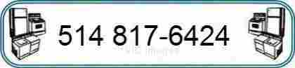 Dryer washer refrigerator .. repairer technician 514 817-6424 Montreal