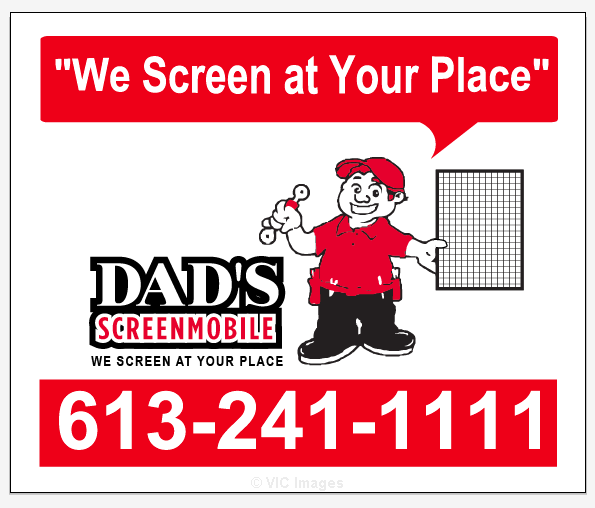 Dads Screenmobile is in need of a service technician in Ottawa