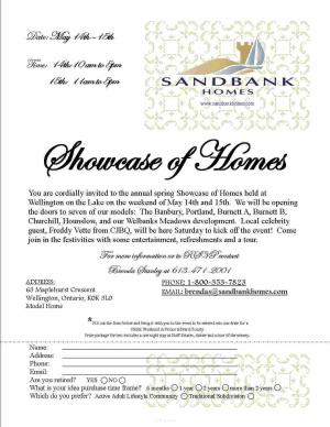 Showcase of Homes