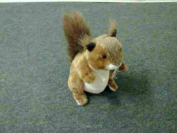 A new toy squirrel, 20cm in height