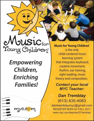 MUSIC FOR YOUNG CHILDREN