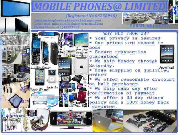 BRAND NEW UNLOCK APPLE iPHONES 4 16G 32GB/APPLE iP0Ds 2 3G 64GB/BLACKBERRY TORCH/NOKIA N8/GAME